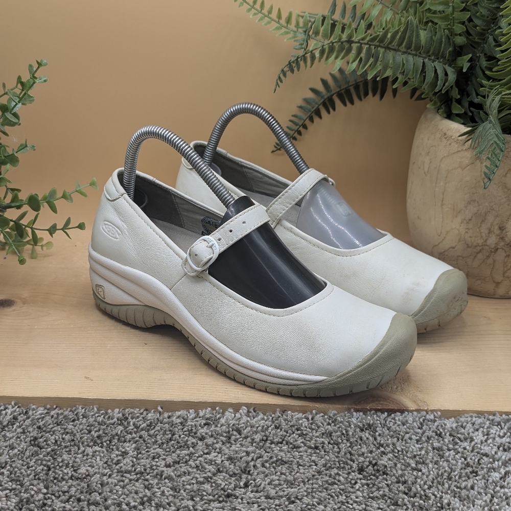 Keen PTC Utulity Women's Size 8.5 Leather Shoes Casual Comfort Work Food Service